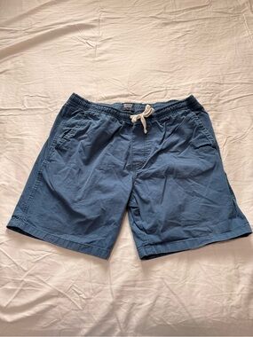 Men's Massive Apparel Casual  Drawstring Shorts in Slate Blue